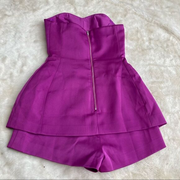 Keepsake Let Go Playsuit Layered Romper Skort Mini Dress XS - Picture 6 of 8